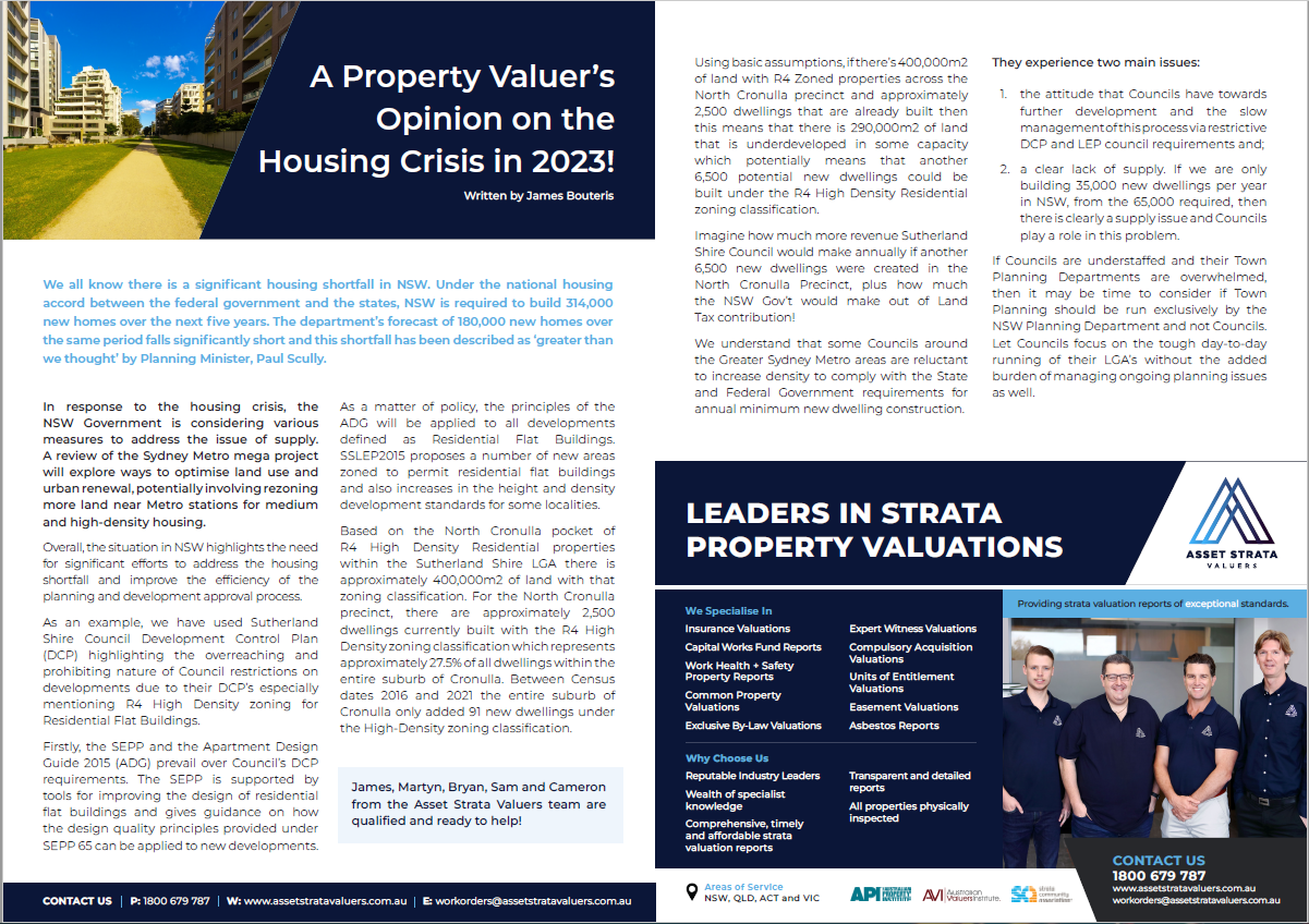 Featured image for “July 2023 – Feature article in NSW Strata July Magazine 2023”